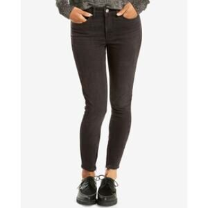 Levi's 311 Shaping Skinny Jeans Black Denim Hi-Rise Cotton Stretch Size 28